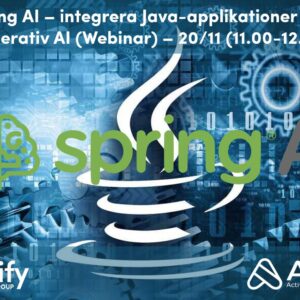 Spring AI – integrera Java-applikationer med generativ AI (Webinar)